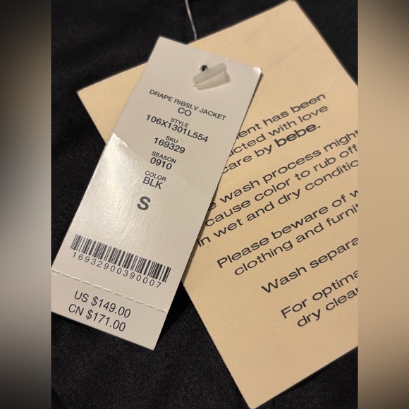 Bebe drape jacket! - Picture 4 of 7